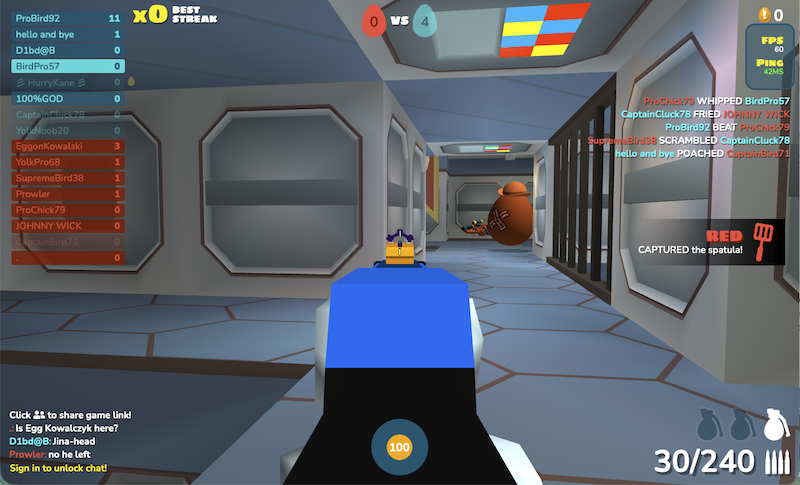 Shell Shockers gameplay screenshot